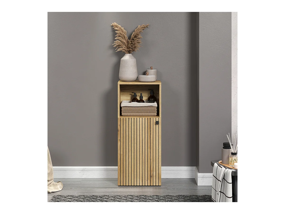 PureBliss armoire de salle de bain chêne décor.