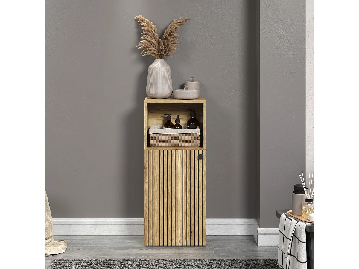 PureBliss Badschrank Eiche dekor.