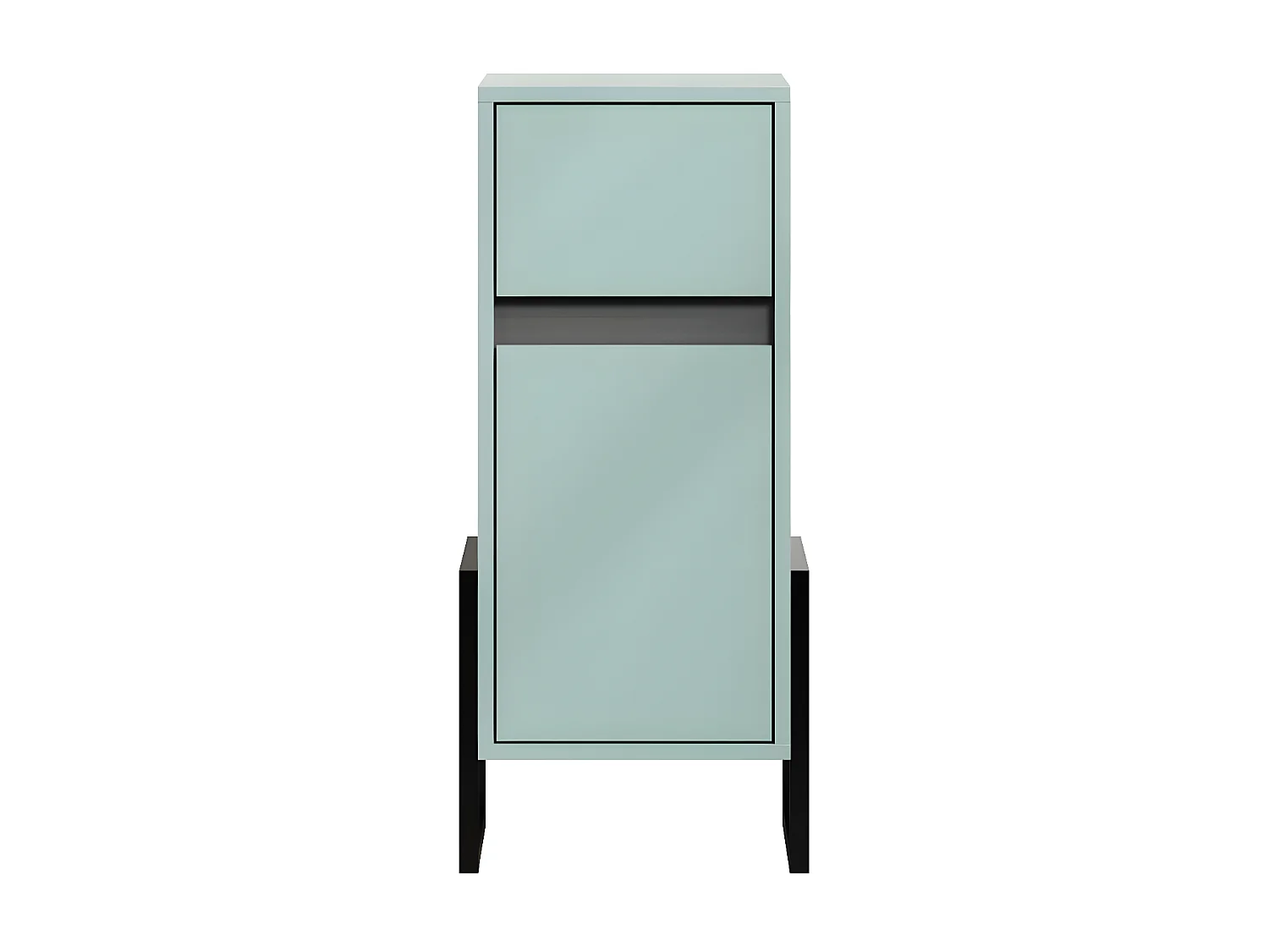Matix armoire de salle de bain bleu, gris.