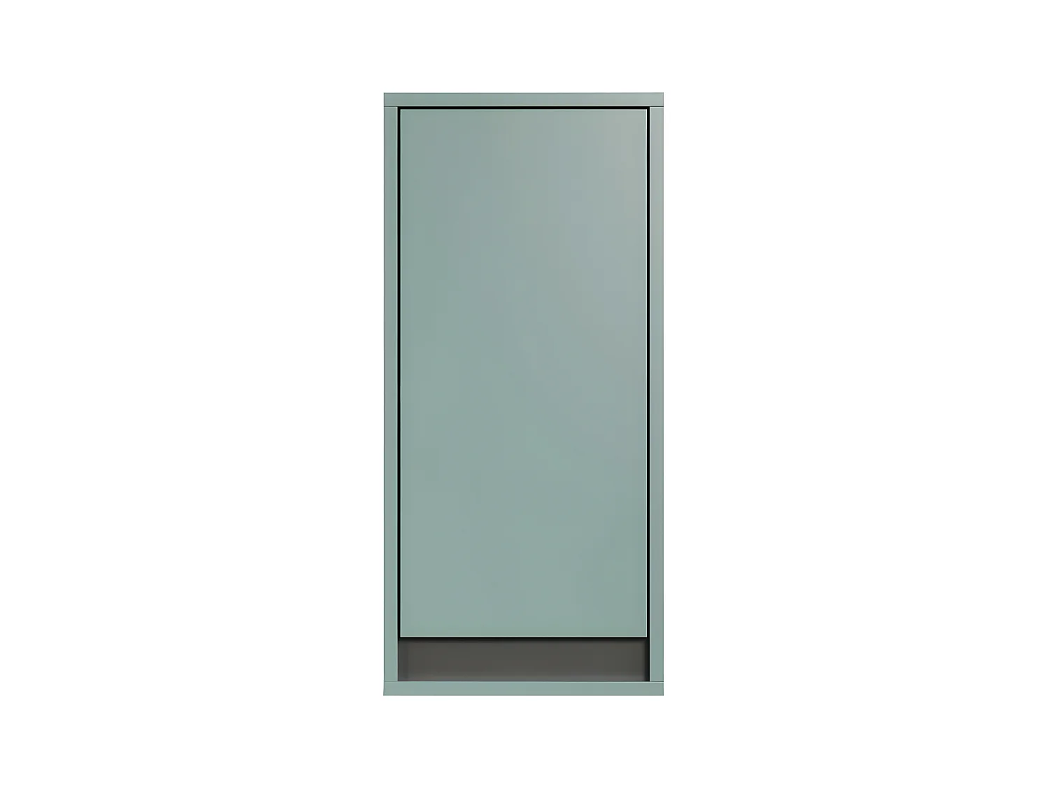 Matix armoire de salle de bain accroché au mur bleu, gris.