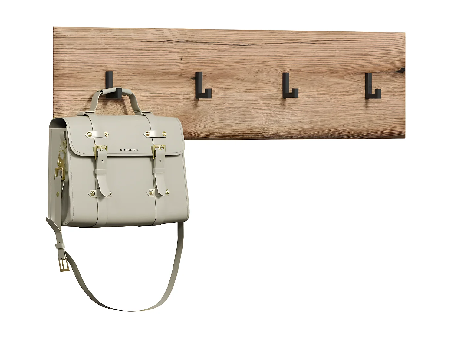 Marlon porte-manteau chêne décor.