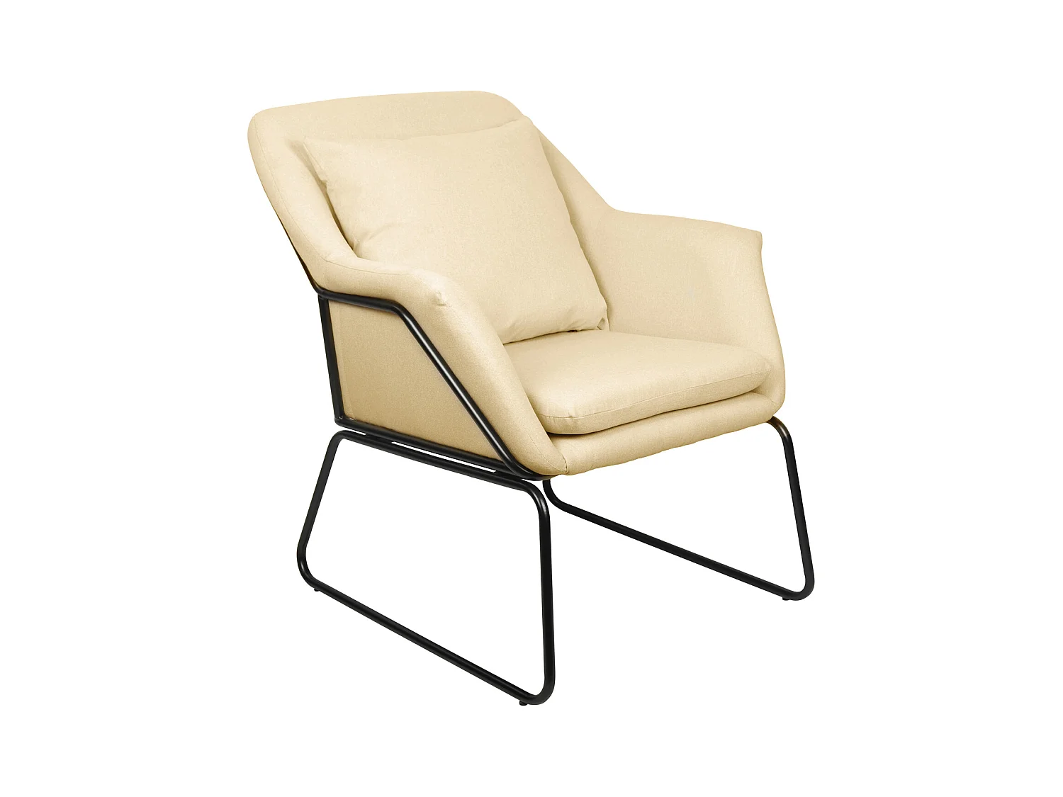 LOUNGESESSEL JOSIE Stoffbezug Beige