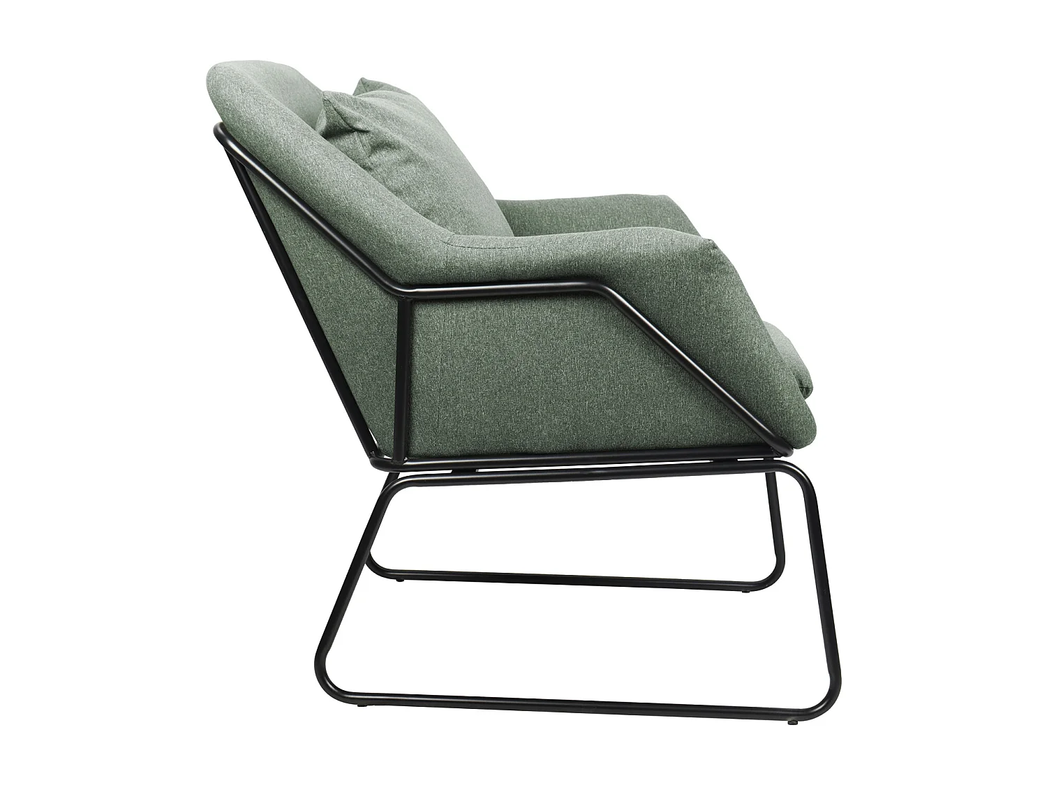 LOUNGESESSEL JOSIE Stoffbezug Grün