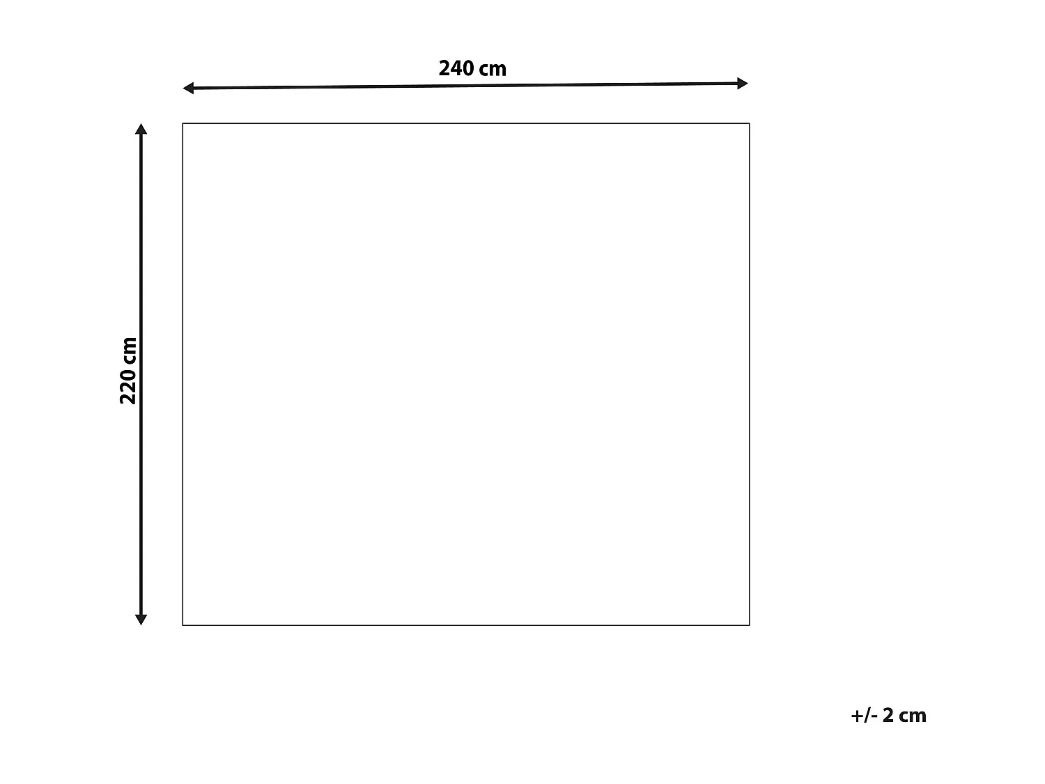 Couvre-lits KAZY Coton 220 x 240 cm Beige