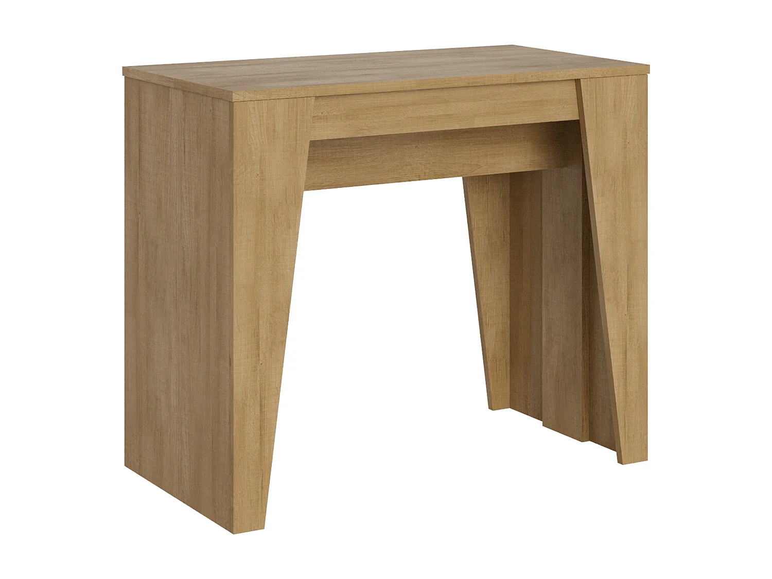 Uitschuifbare sidetable 90x48/204 cm Anvar Small natuur eiken