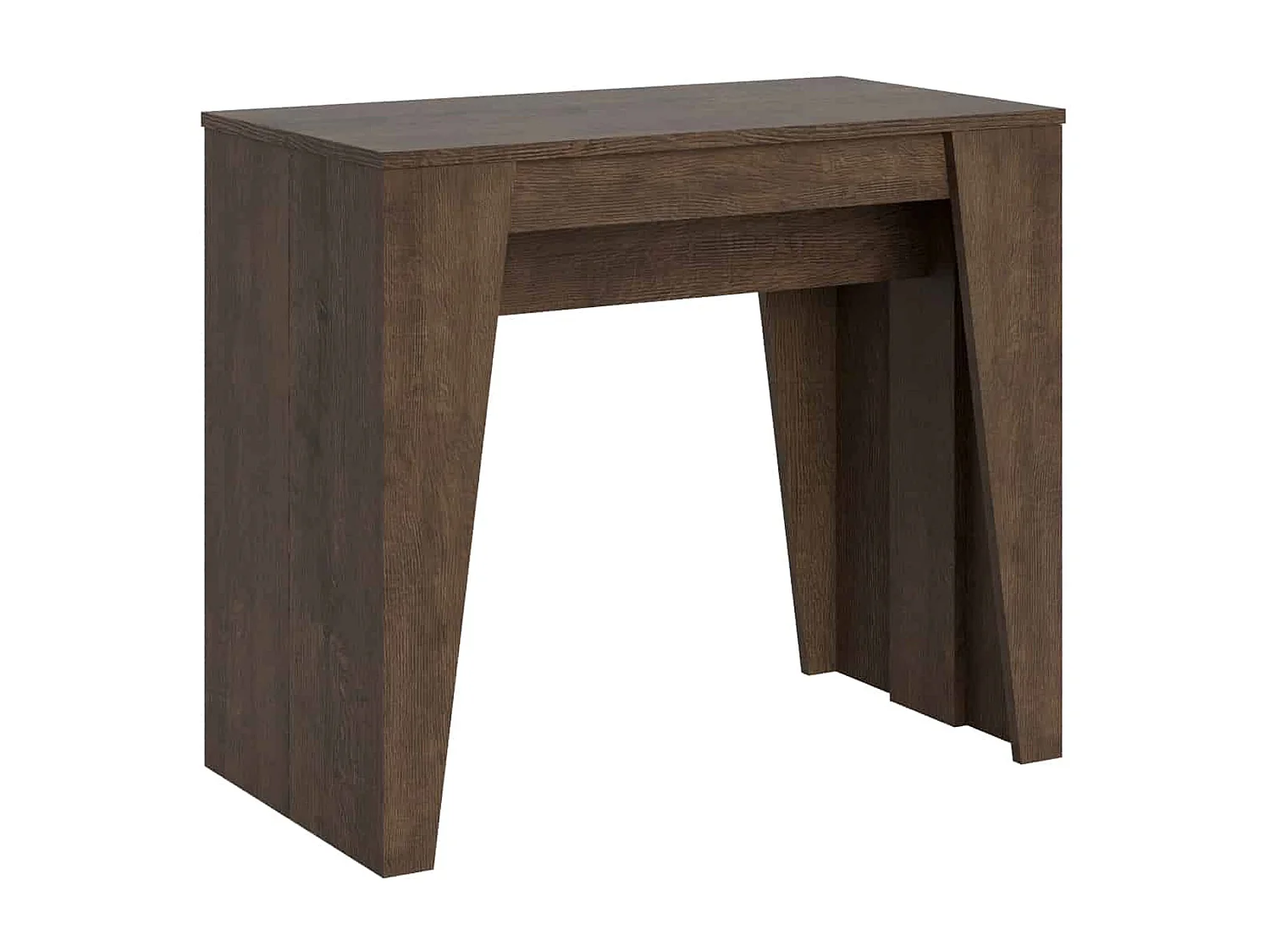 Uitschuifbare sidetable 90x48/204 cm Anvar Small walnoot
