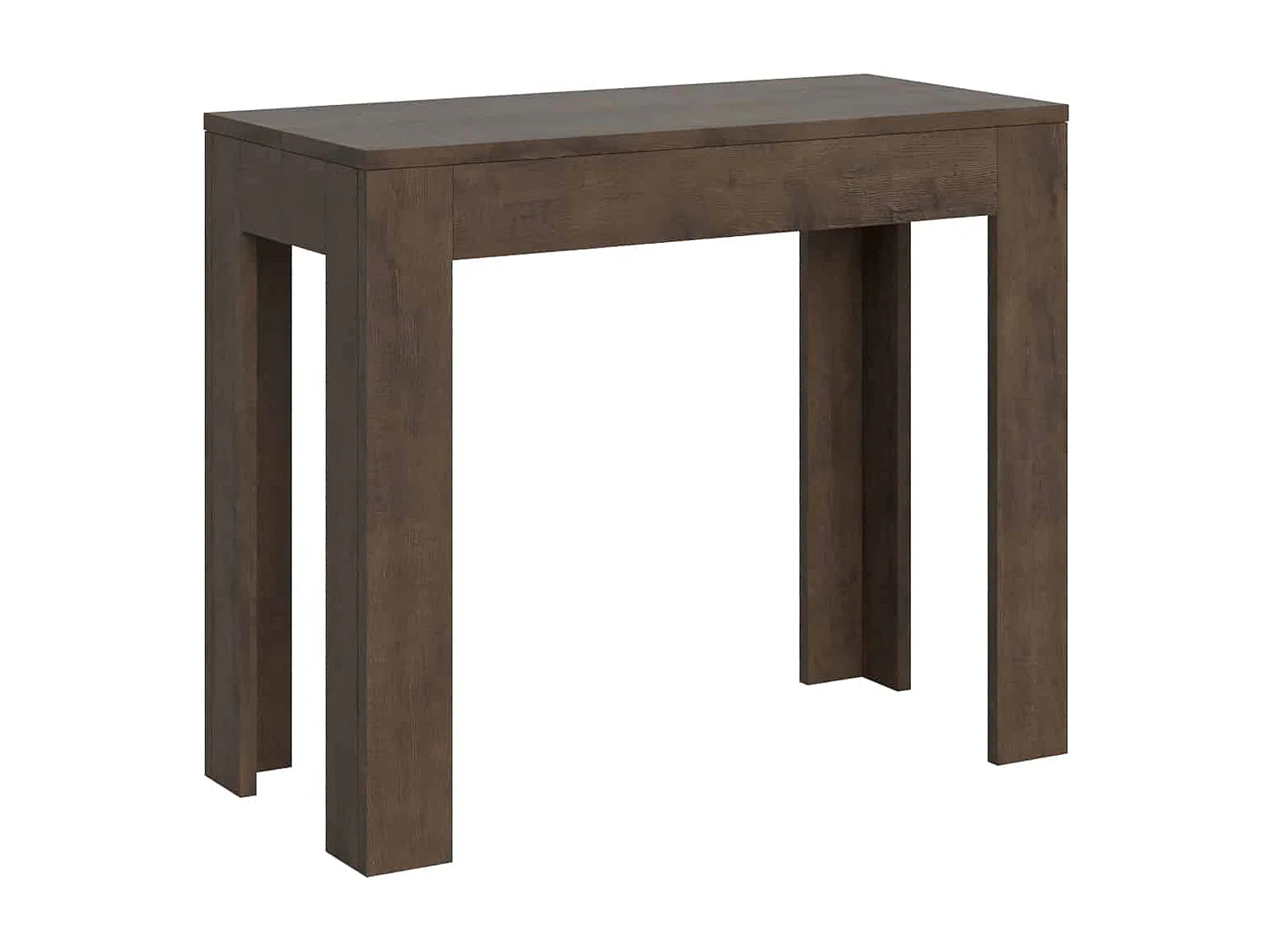 Ausziehbarer Konsolentisch 90x42/302 cm Bora Nussbaum