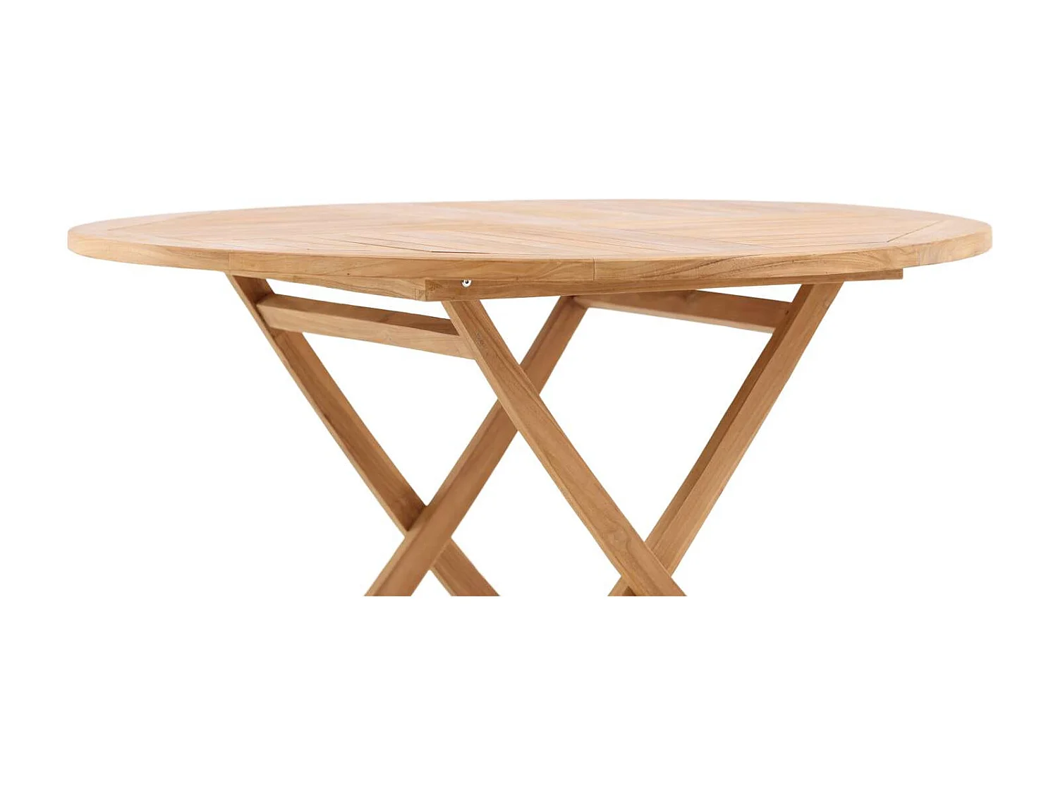 Kenya tuintafel Ø120cm teak.