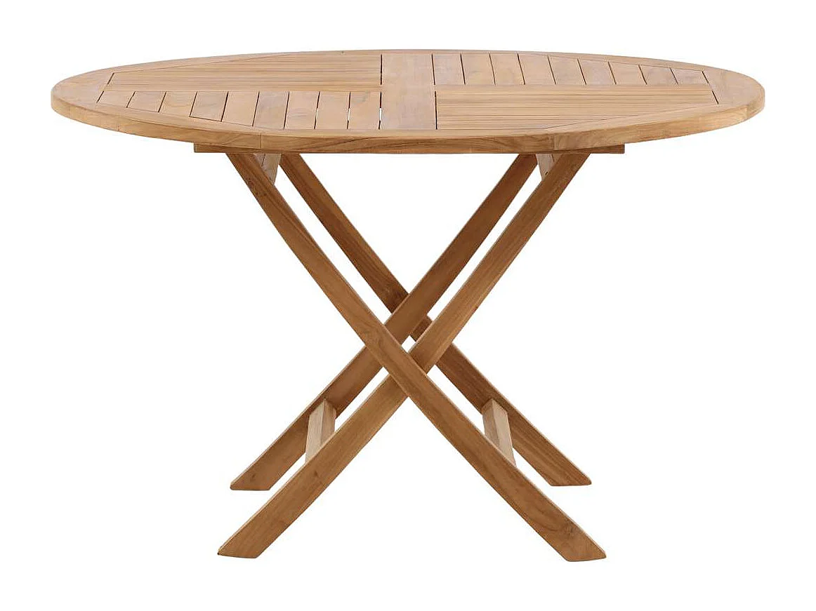 Kenya tuintafel Ø120cm teak.