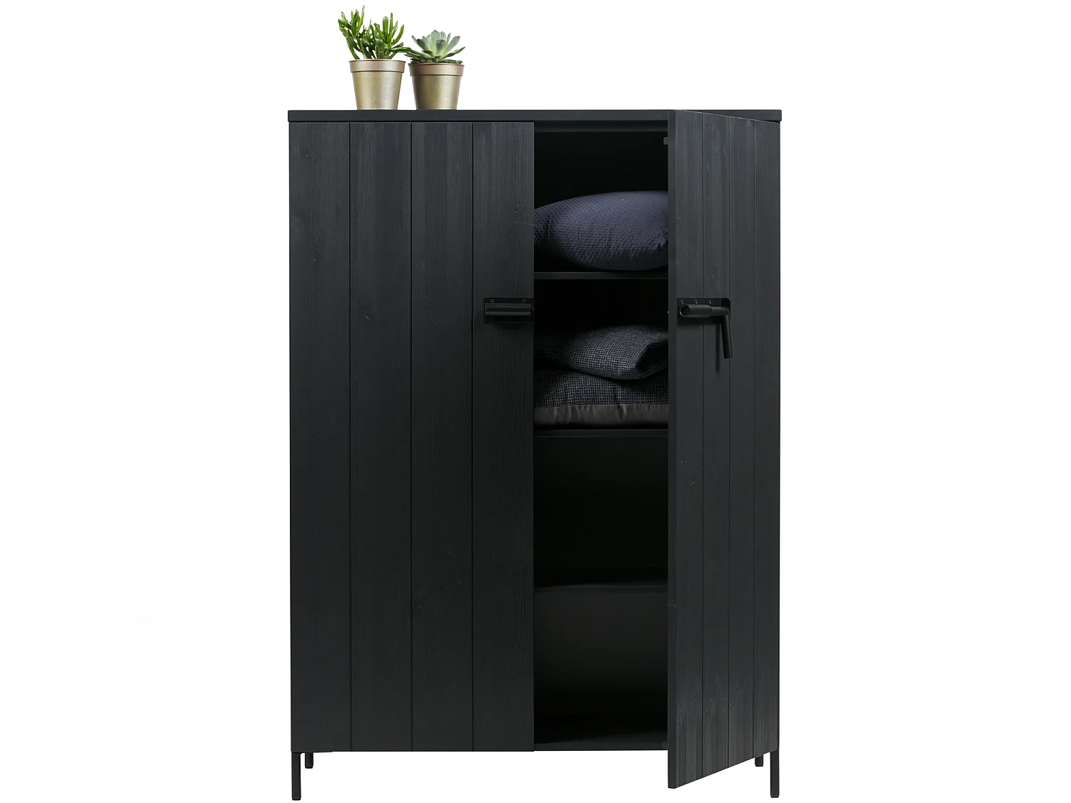Armoire 2 portes en pin BRUUT