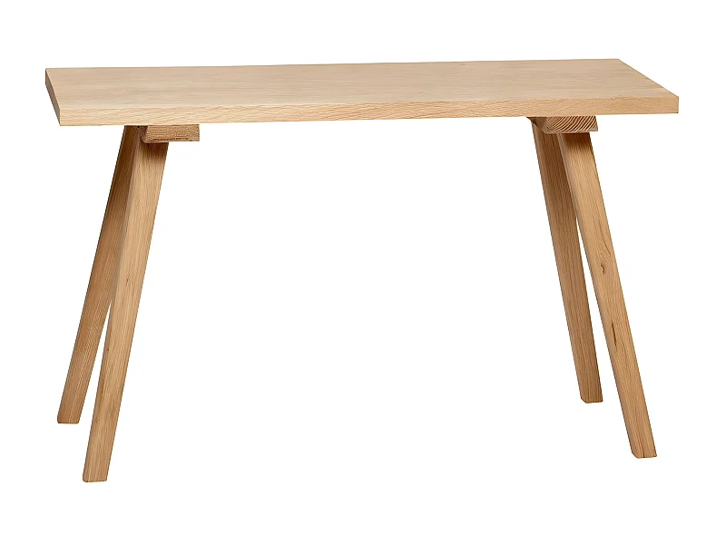 Banc en bois de chêne massif 80cm JALISCO