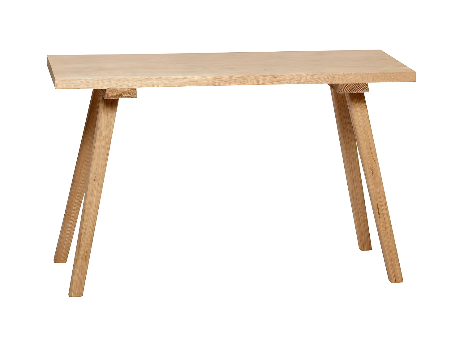 Banc en bois de chêne massif 80cm JALISCO