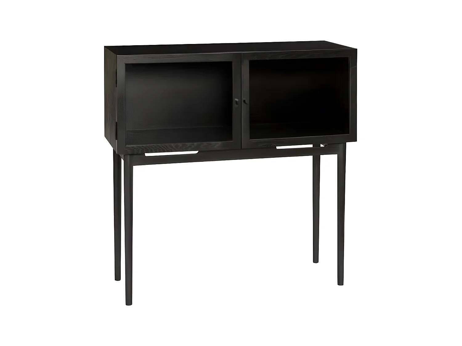 Banc scandinave en bois avec assise en corde 60cm DALLAS