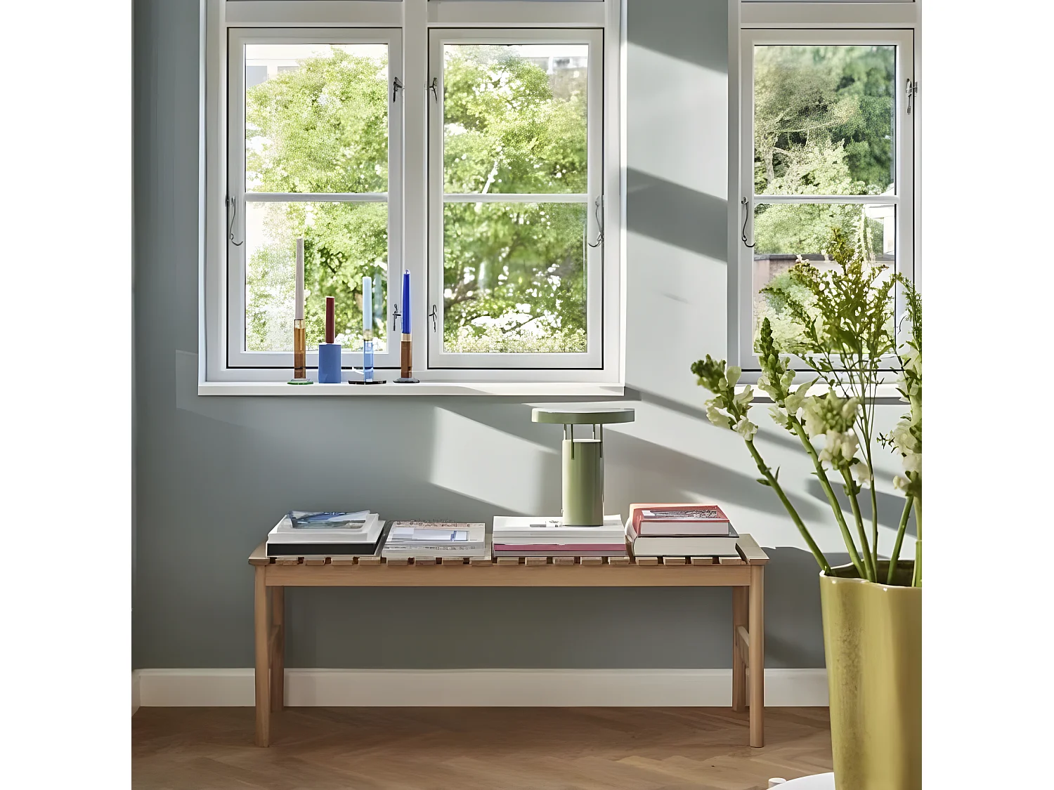 Banc classique en bois 122cm HUDSON