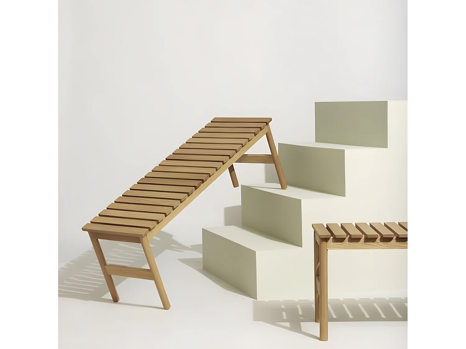 Banc classique en bois 122cm HUDSON