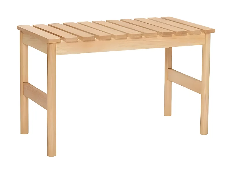 Banc classique en bois 70cm HUDSON
