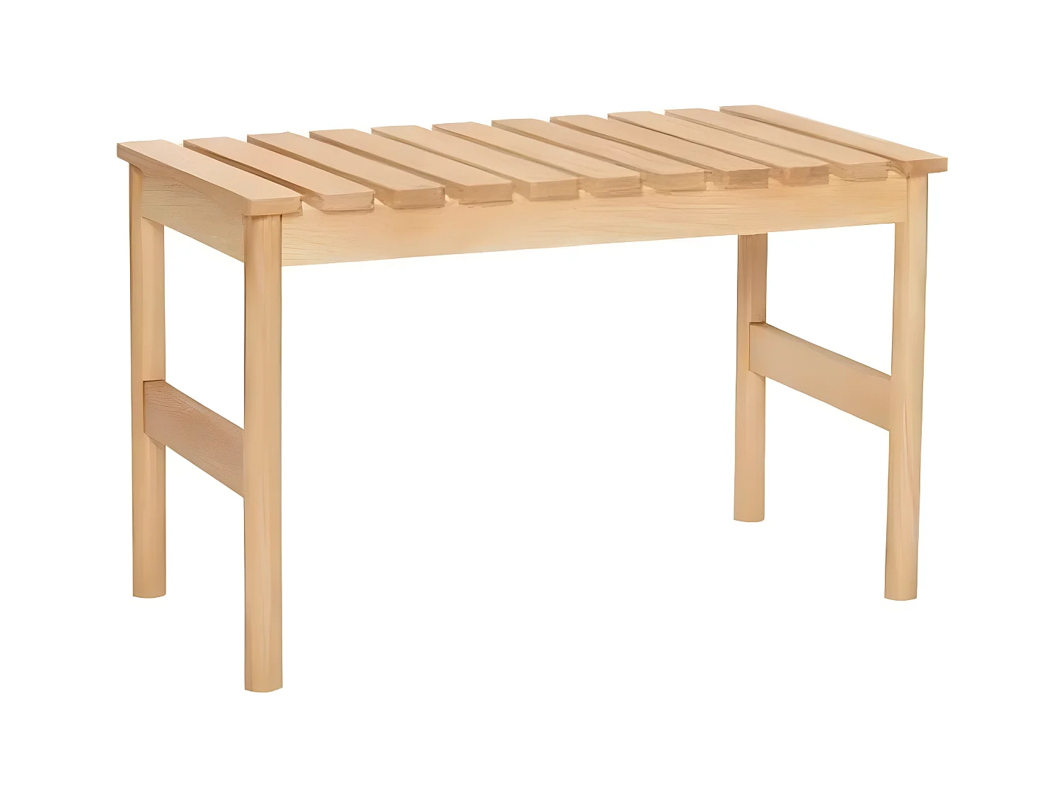Banc classique en bois 70cm HUDSON