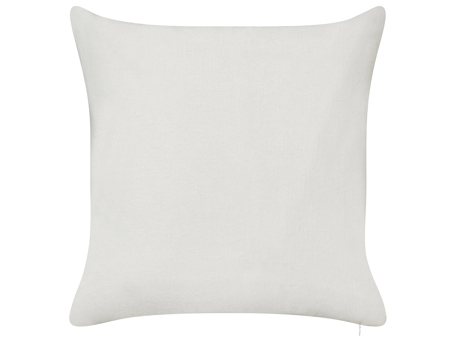 Conjunto de 2 almofadas decorativas ZALEYA Algodão 45 x 45 cm Branco Padrão floral