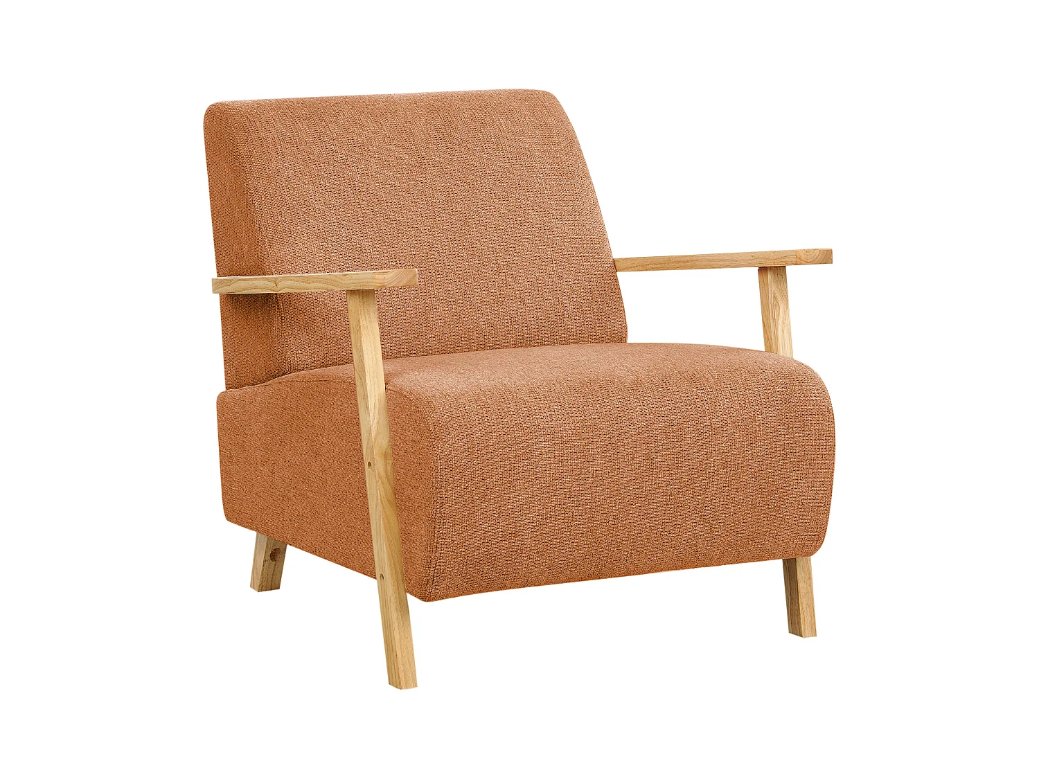 Fauteuil LESJA Tissu Orange