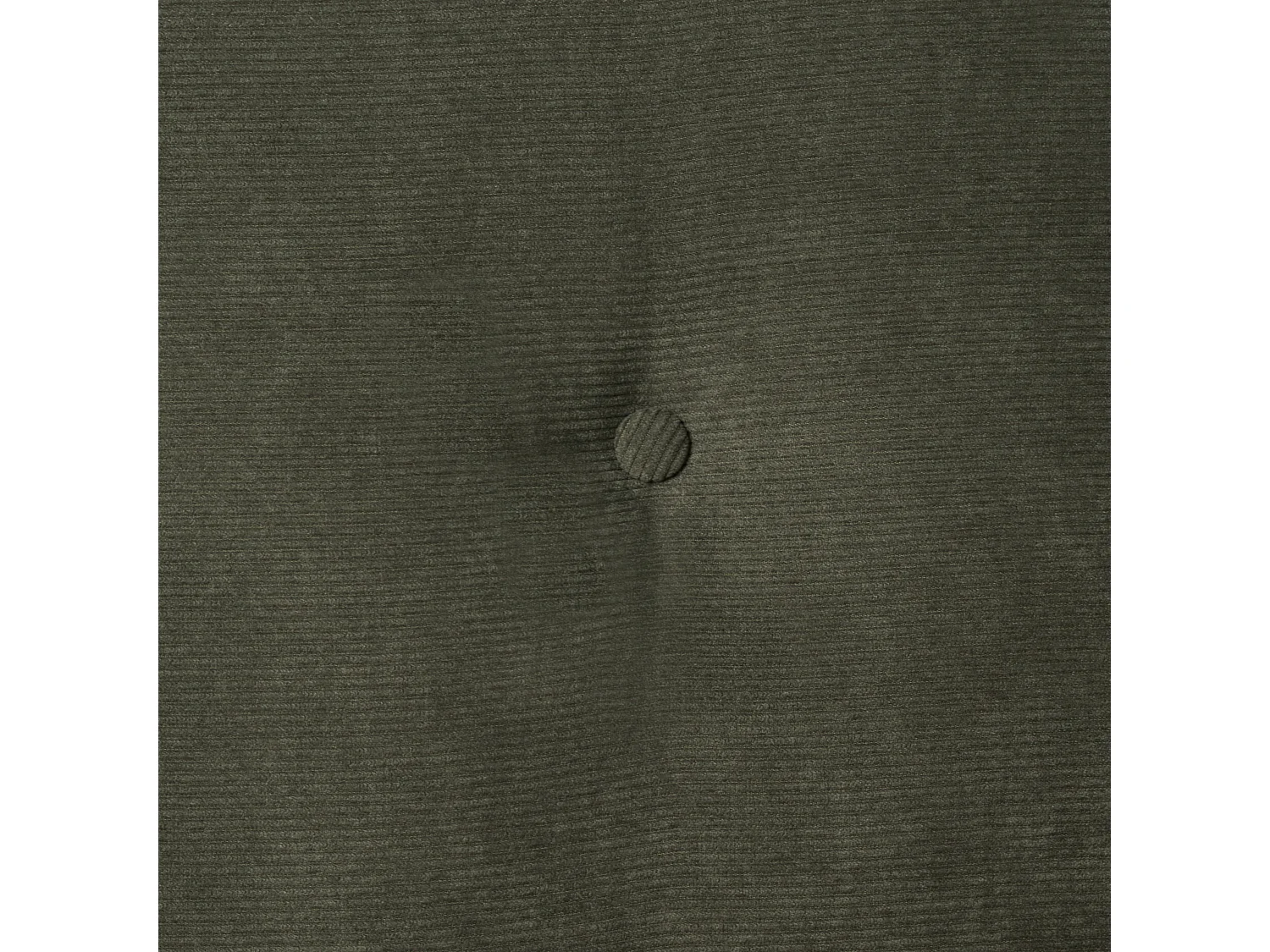 Fauteuil TUVE Velours côtelé Vert foncé