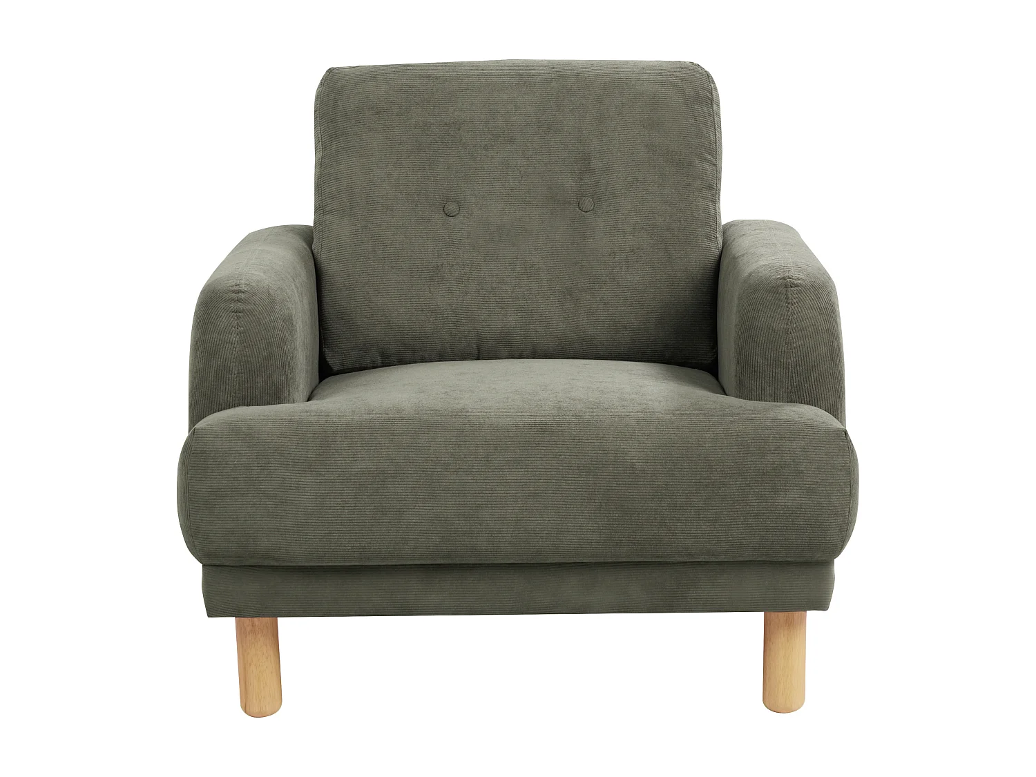 Fauteuil TUVE Corduroy Donkergroen