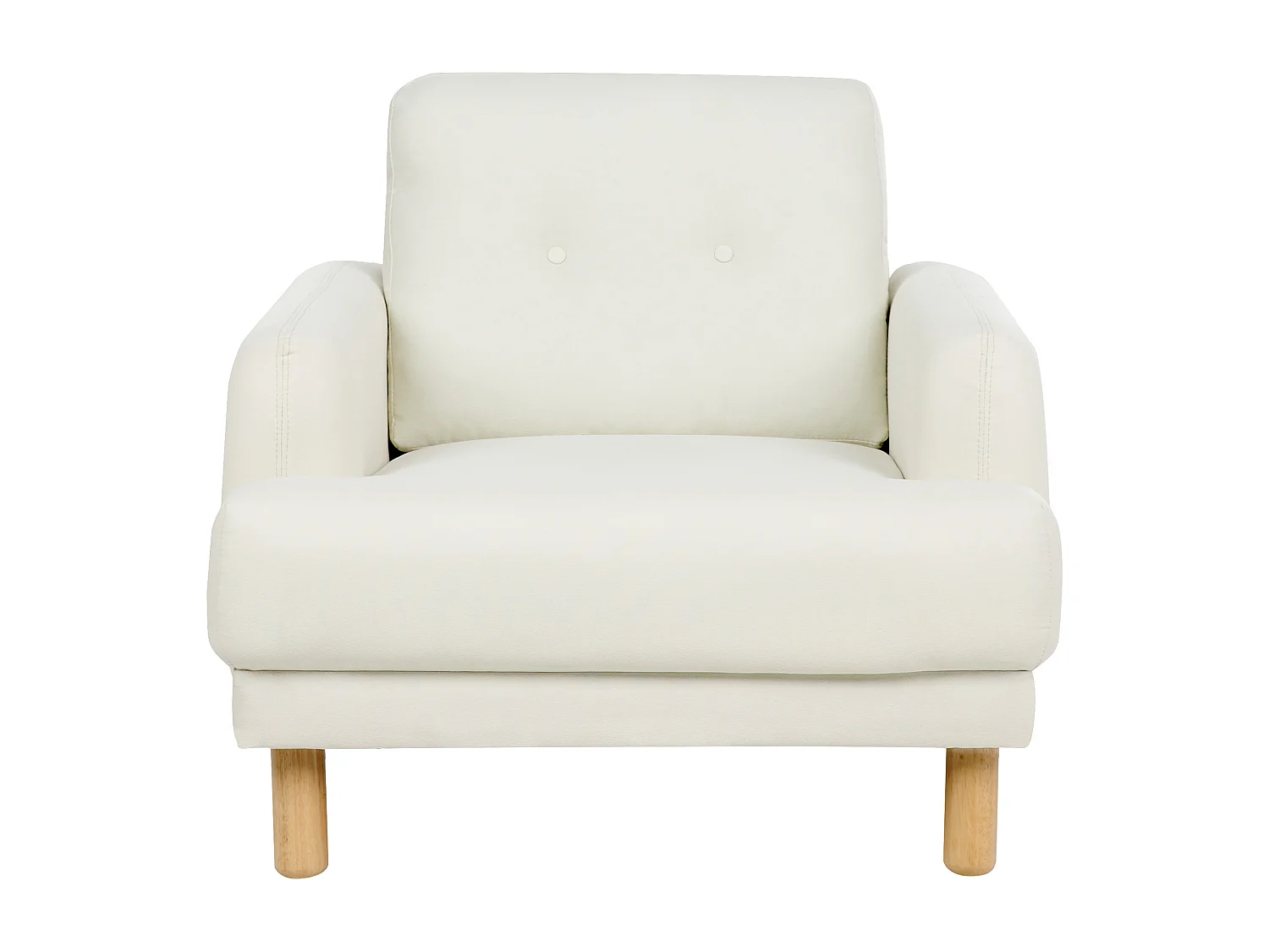 Poltrona TUVE Tessuto Bianco sporco