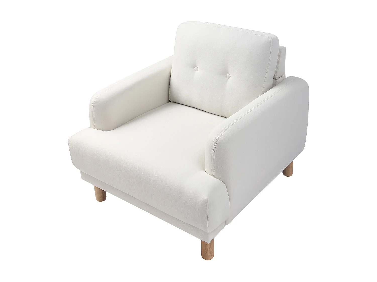 Poltrona TUVE Tessuto Bianco sporco