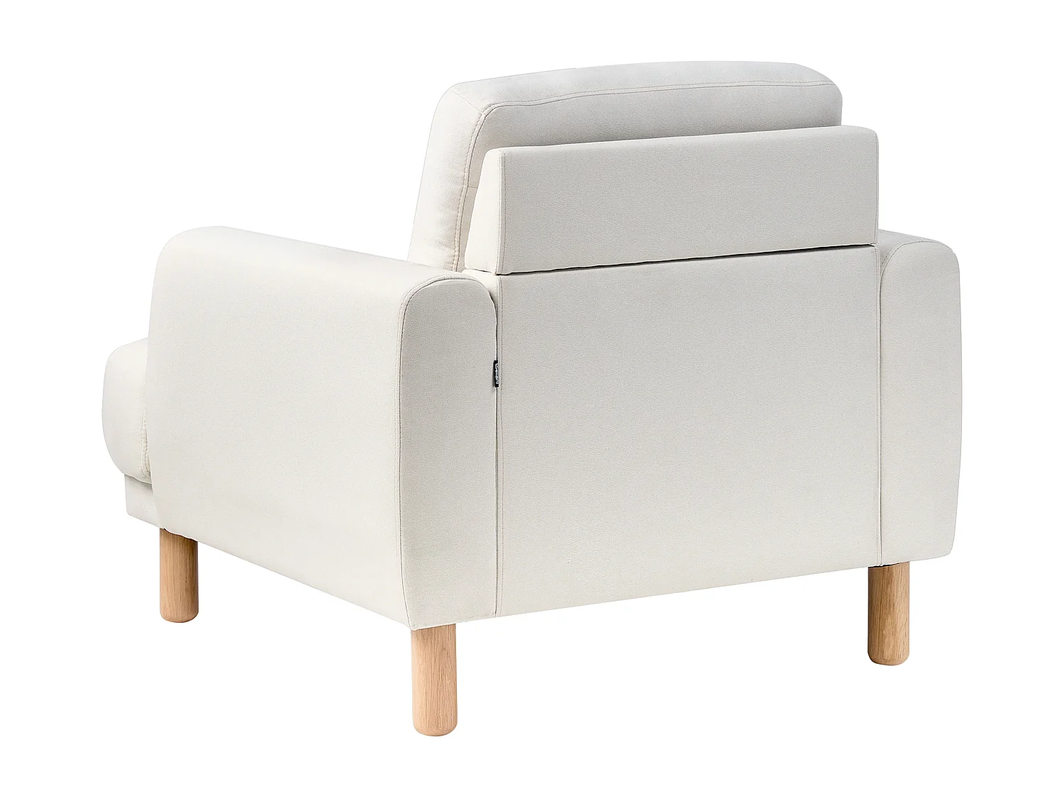 Fauteuil TUVE Tissu Blanc cassé