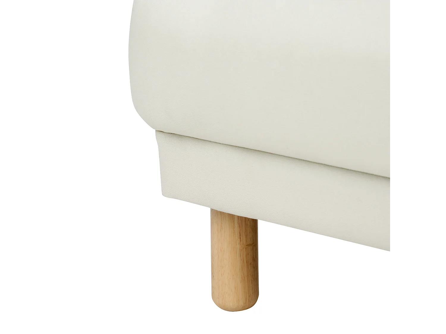 Fauteuil TUVE Tissu Blanc cassé