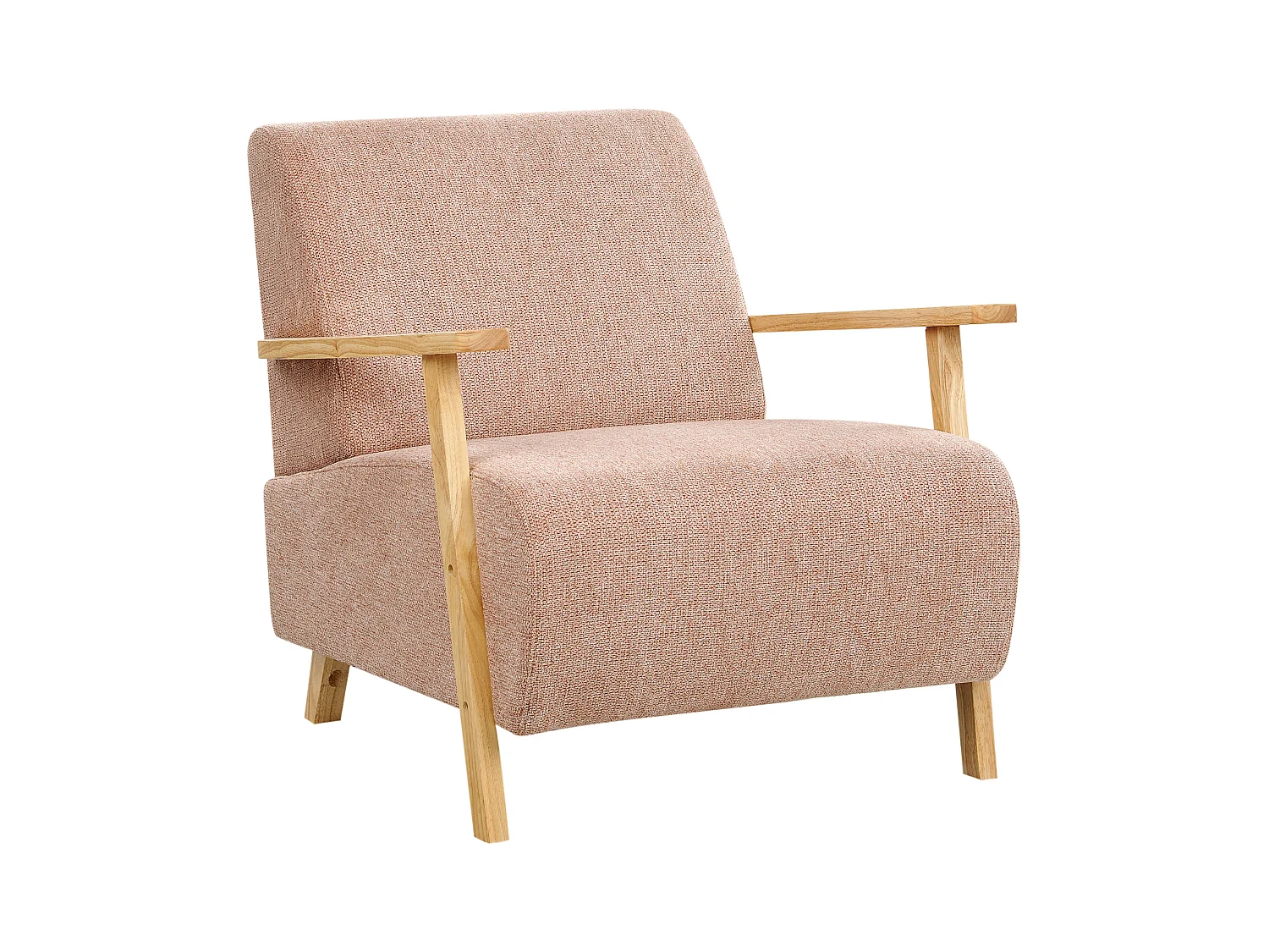 Fauteuil LESJA Tissu Rose