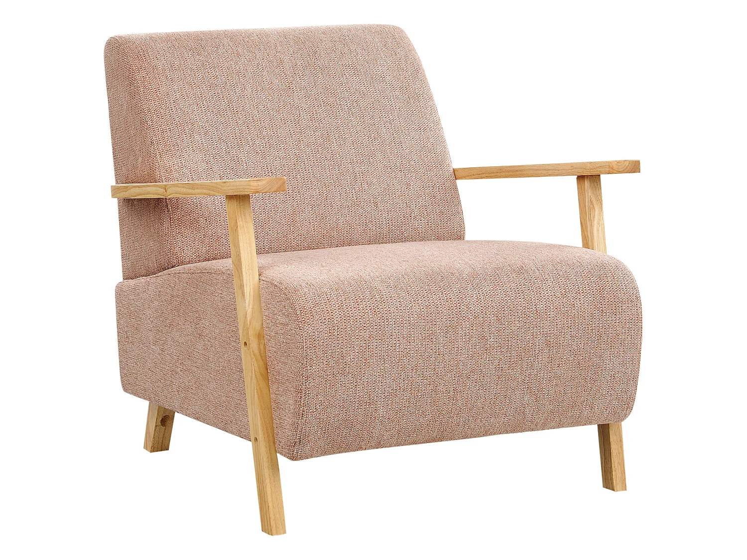 Sessel LESJA Stoff Rosa
