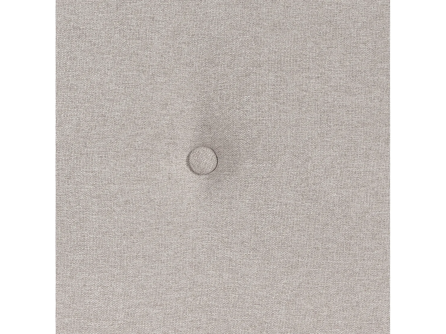 Sessel Stoff beige mit hohen Holzbeinen Armlehnen Knöpfe Retro Stil Tuve