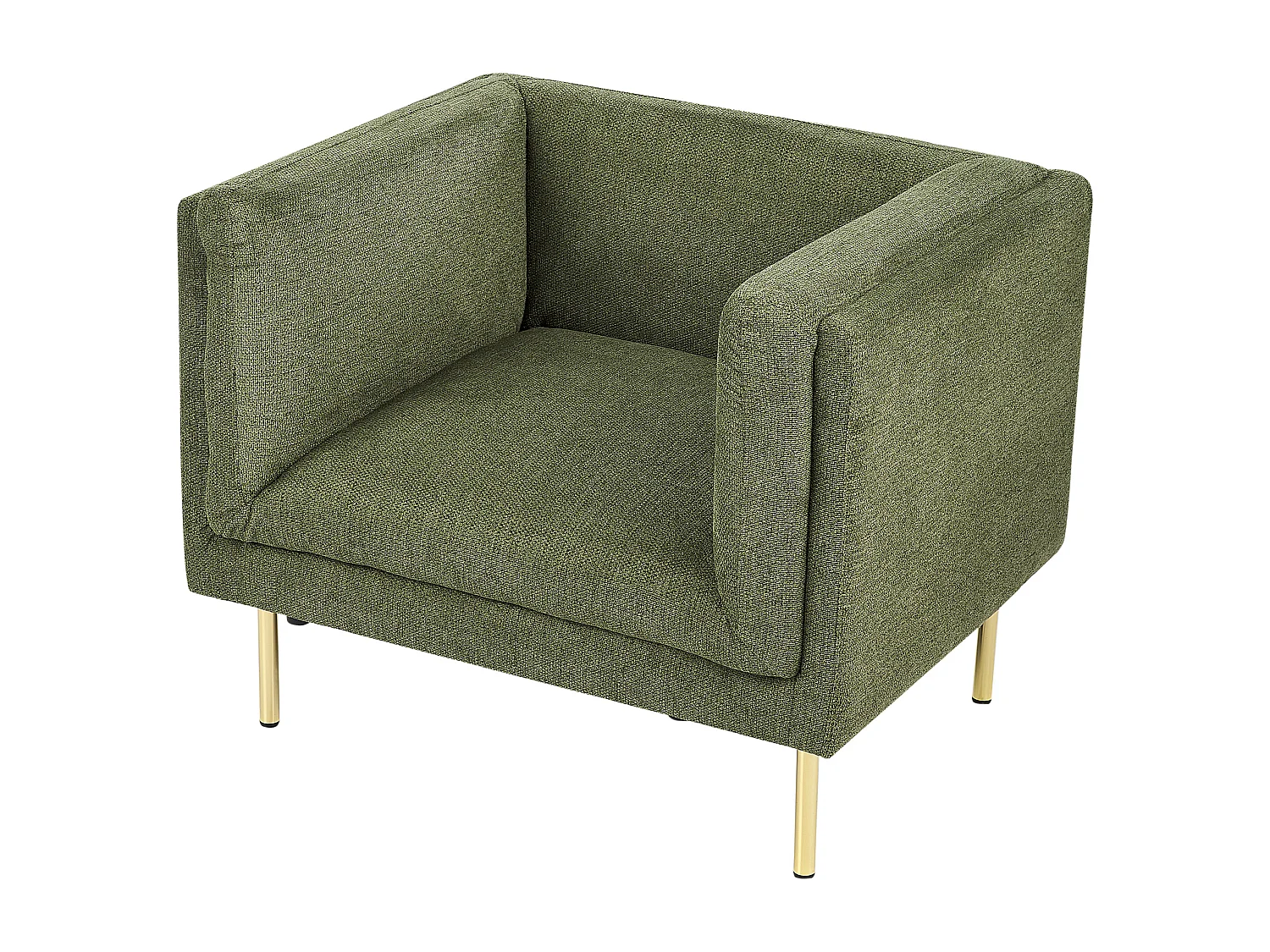 Fauteuil MOEN Tissu Vert