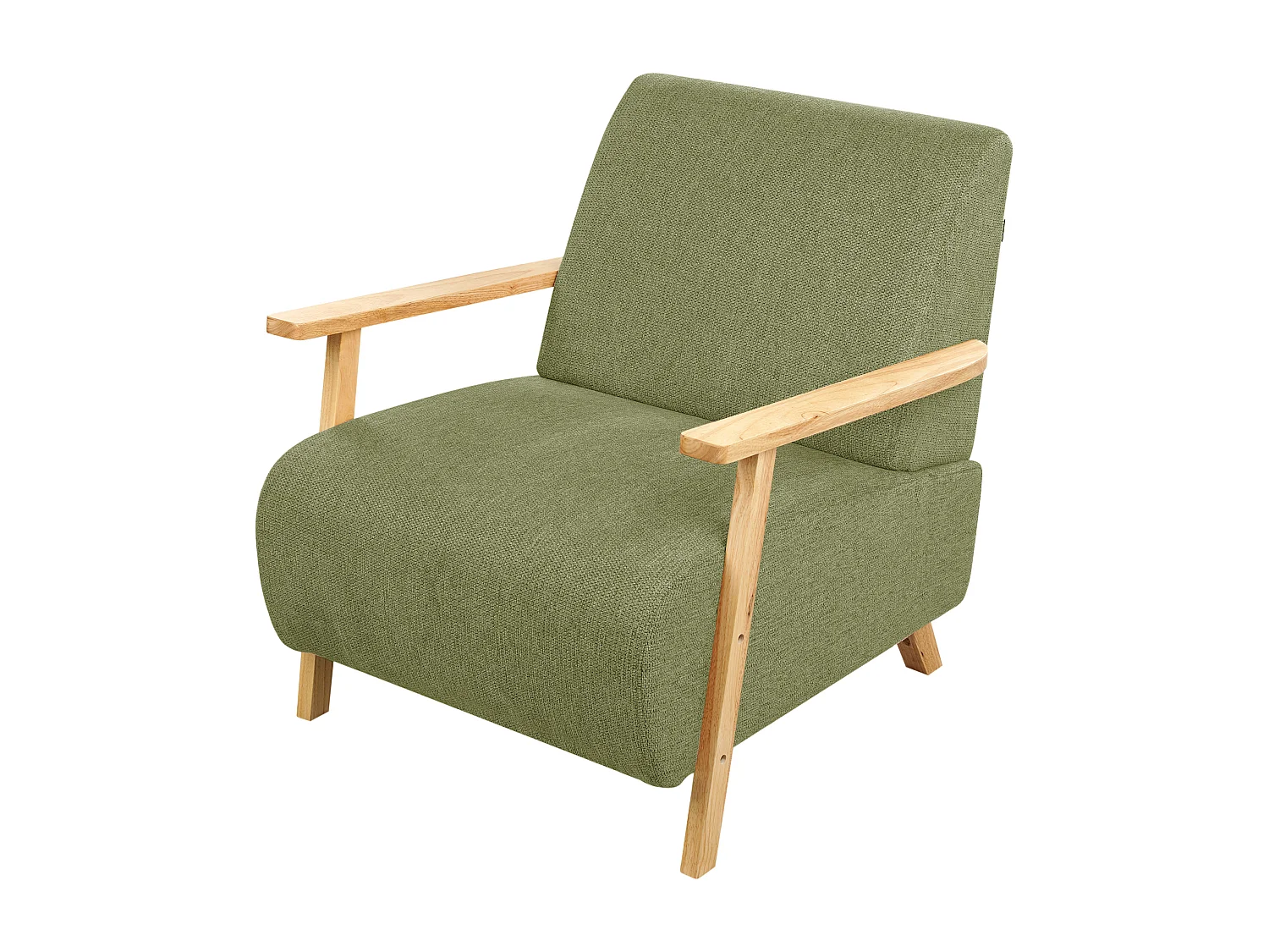Fauteuil LESJA Stof Groen