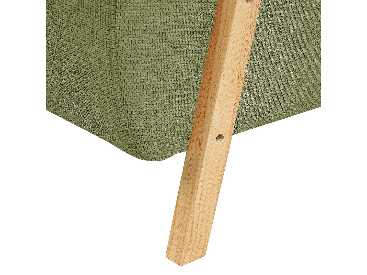 Fauteuil LESJA Stof Groen