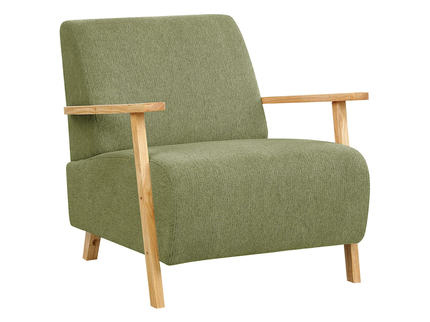 Fauteuil LESJA Tissu Vert