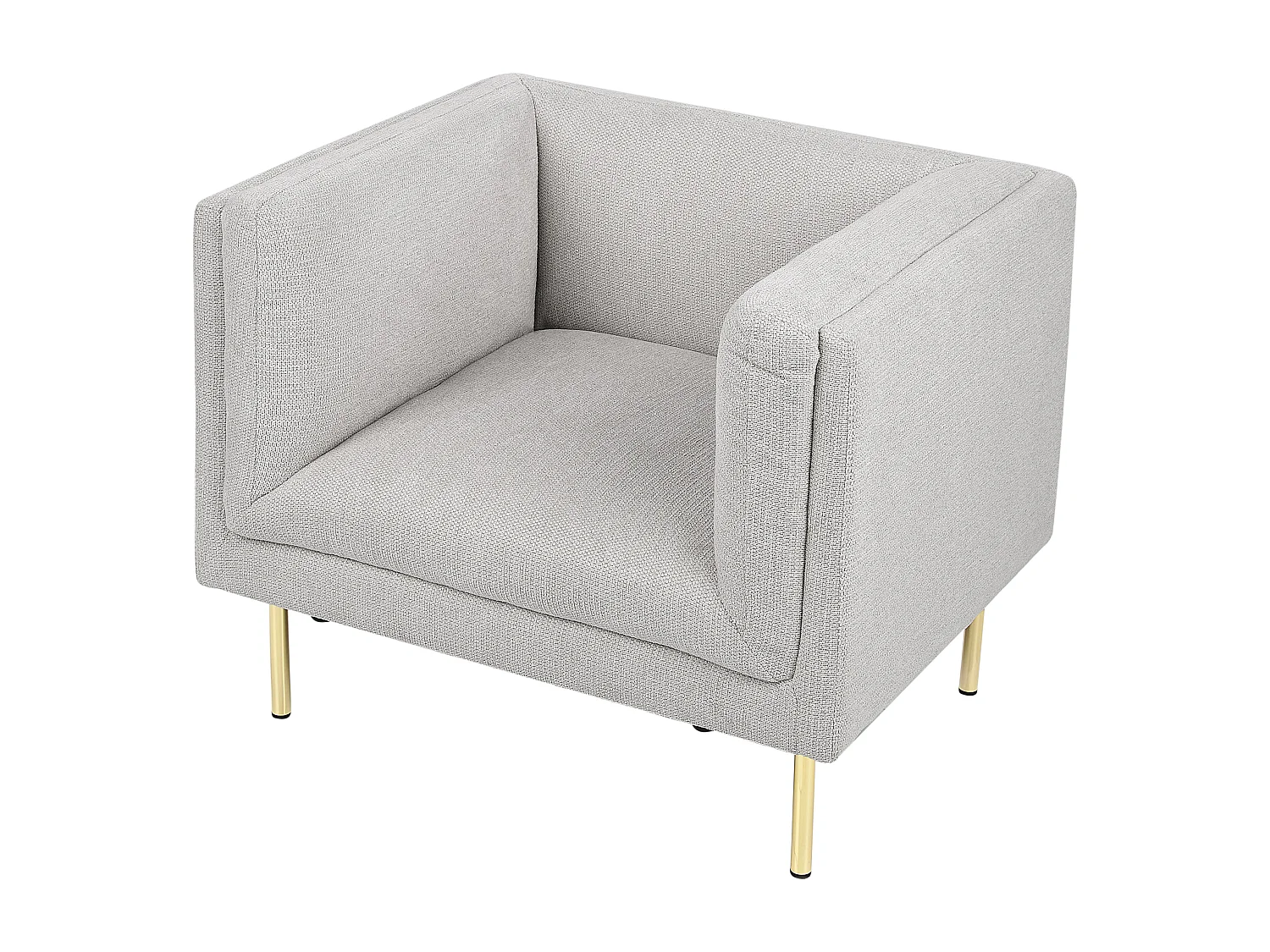 Fauteuil MOEN Tissu Gris clair