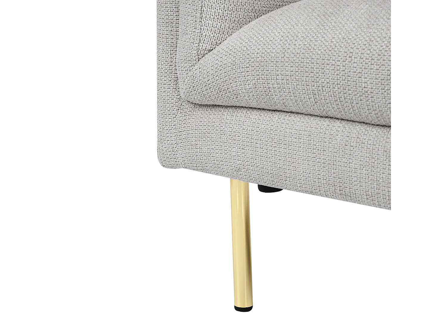 Fotel MOEN Jasnoszary