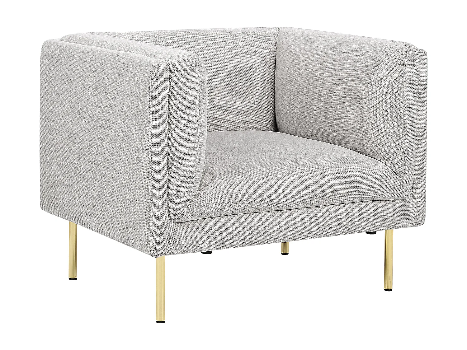 Fauteuil MOEN Tissu Gris clair