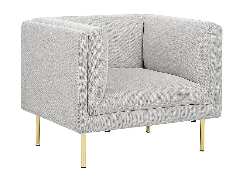 Poltrona MOEN Tessuto Grigio chiaro