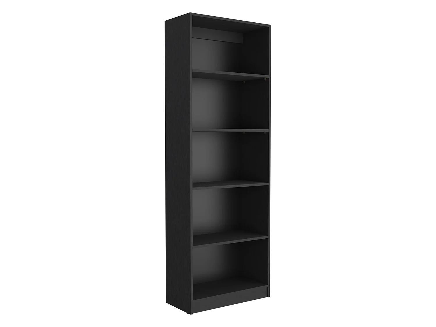 Estanteria Recta 4R Home en Melamina con 5 estantes , 180.59 cm  X 62.73 cm  X 29.71 cm  , Negro