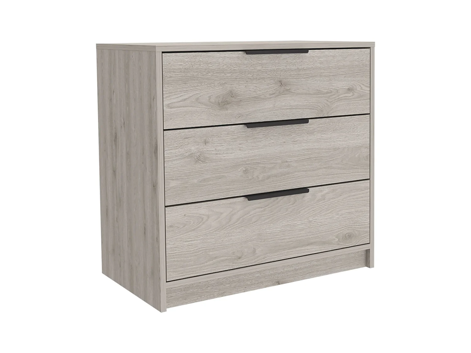 Cassettiera Kaia da 70 cm con 3 cassetti, grigio