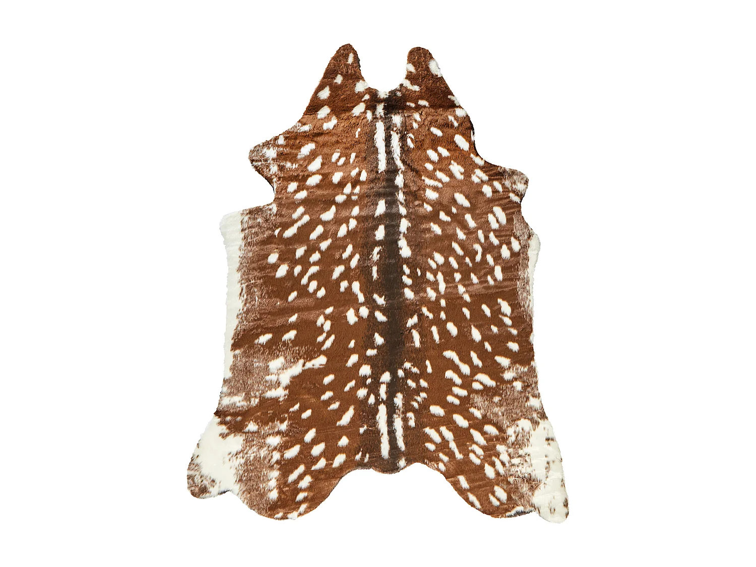 Tapis en fausse fourrure KNOLL Marron 150 x 200 cm