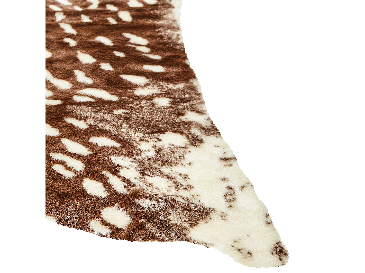 Tapis en fausse fourrure KNOLL Marron 150 x 200 cm