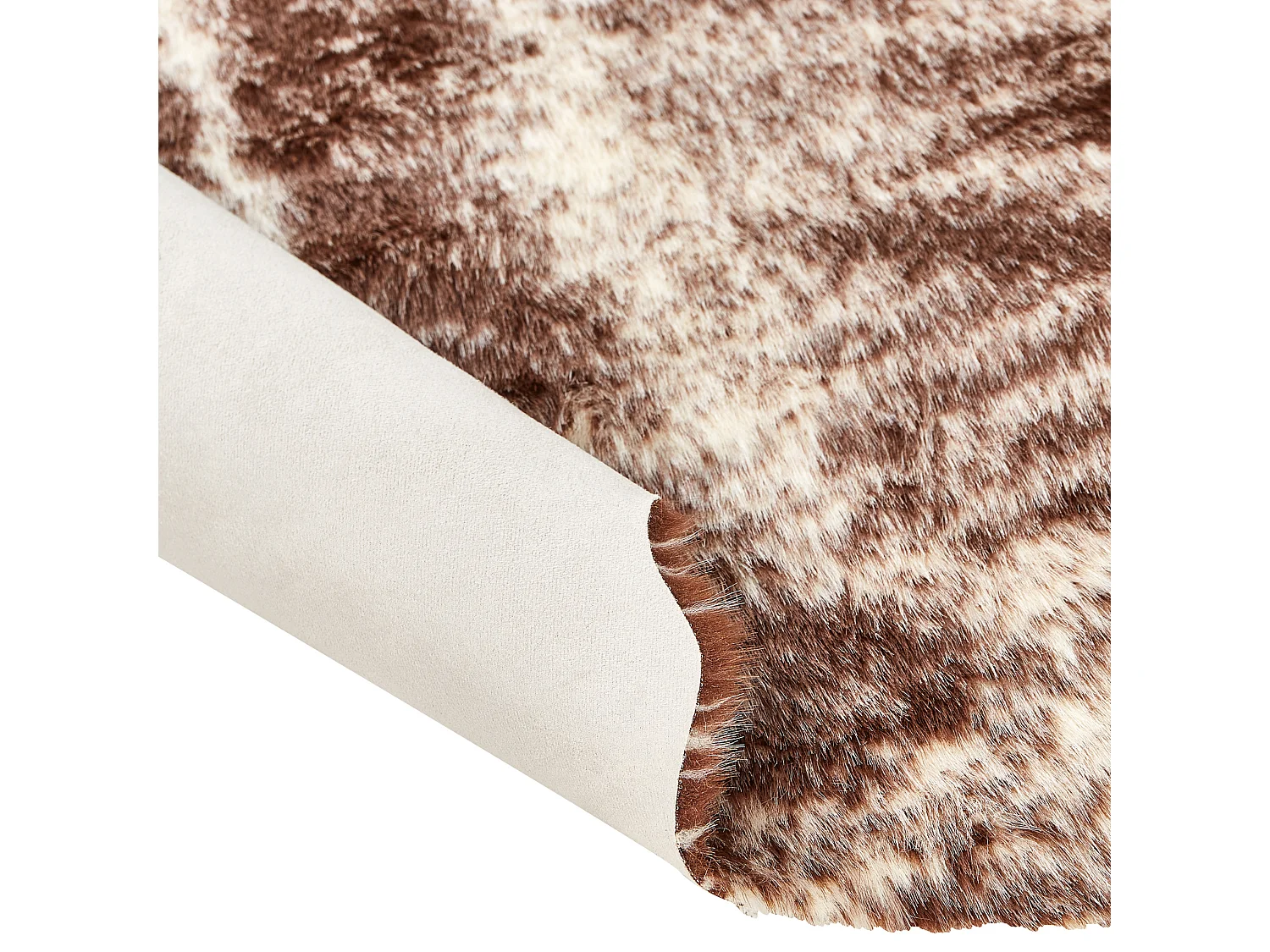 Vloerkleed koeienhuid bruin 150 x 200 cm ZEIL