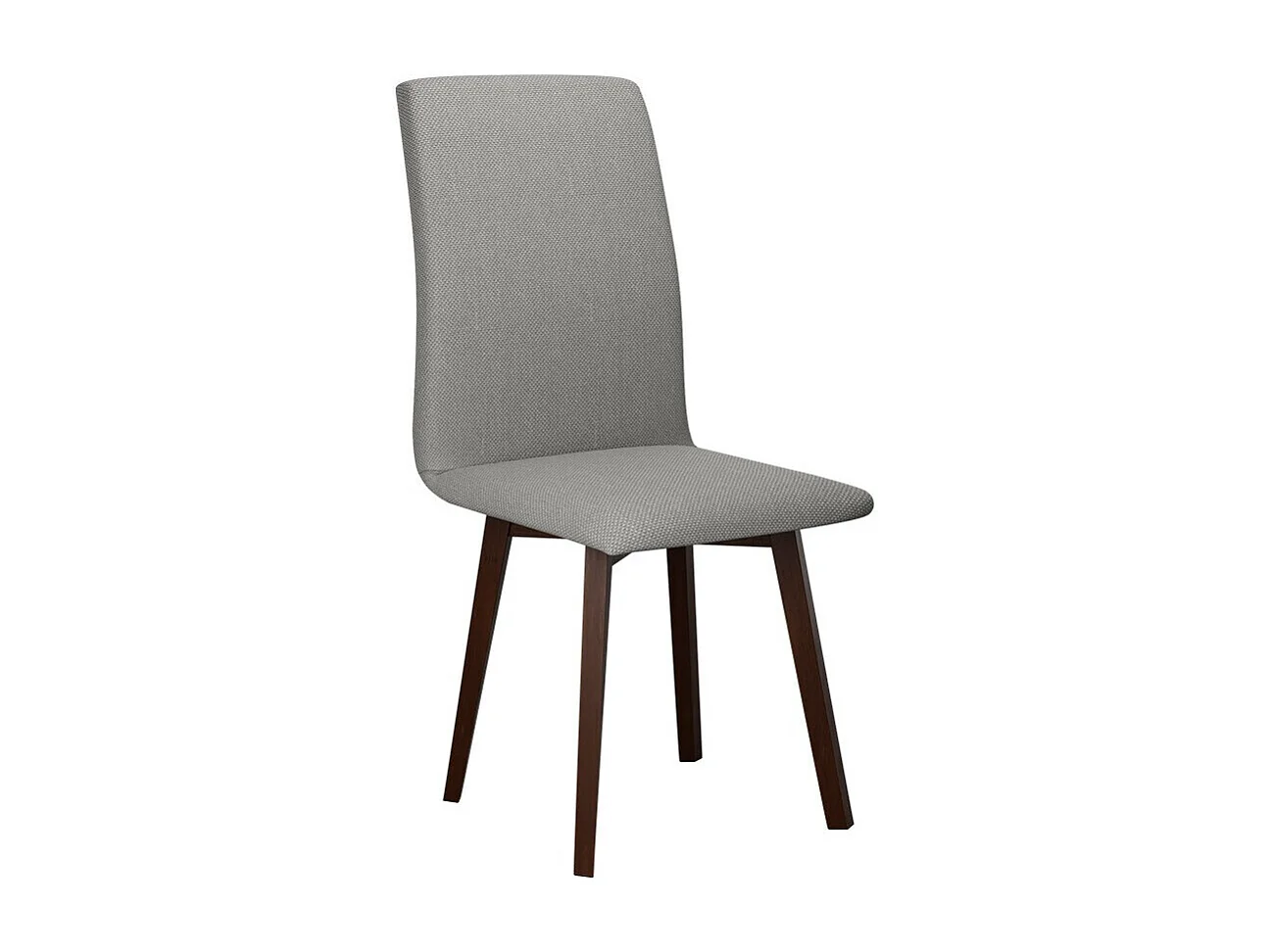 Silla Victorville 269, Nuez|Gris claro, 90x43x40cm, Tapiz, De madera, Madera