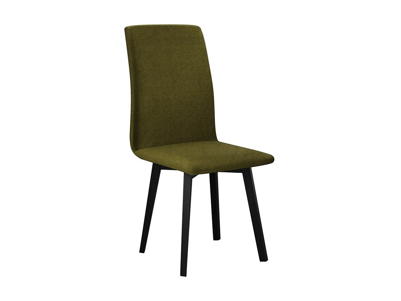 Silla Victorville 269, Negro|Verde, 90x43x40cm, Tapiz, De madera, Madera