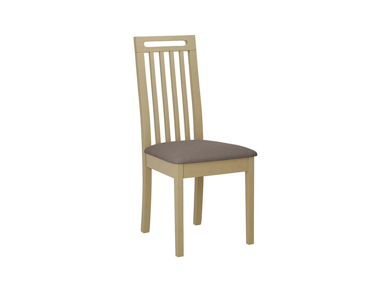 Silla Victorville 348, Roble Sonoma|Marrón, 96x45x41cm, Tapiz, De madera, Madera