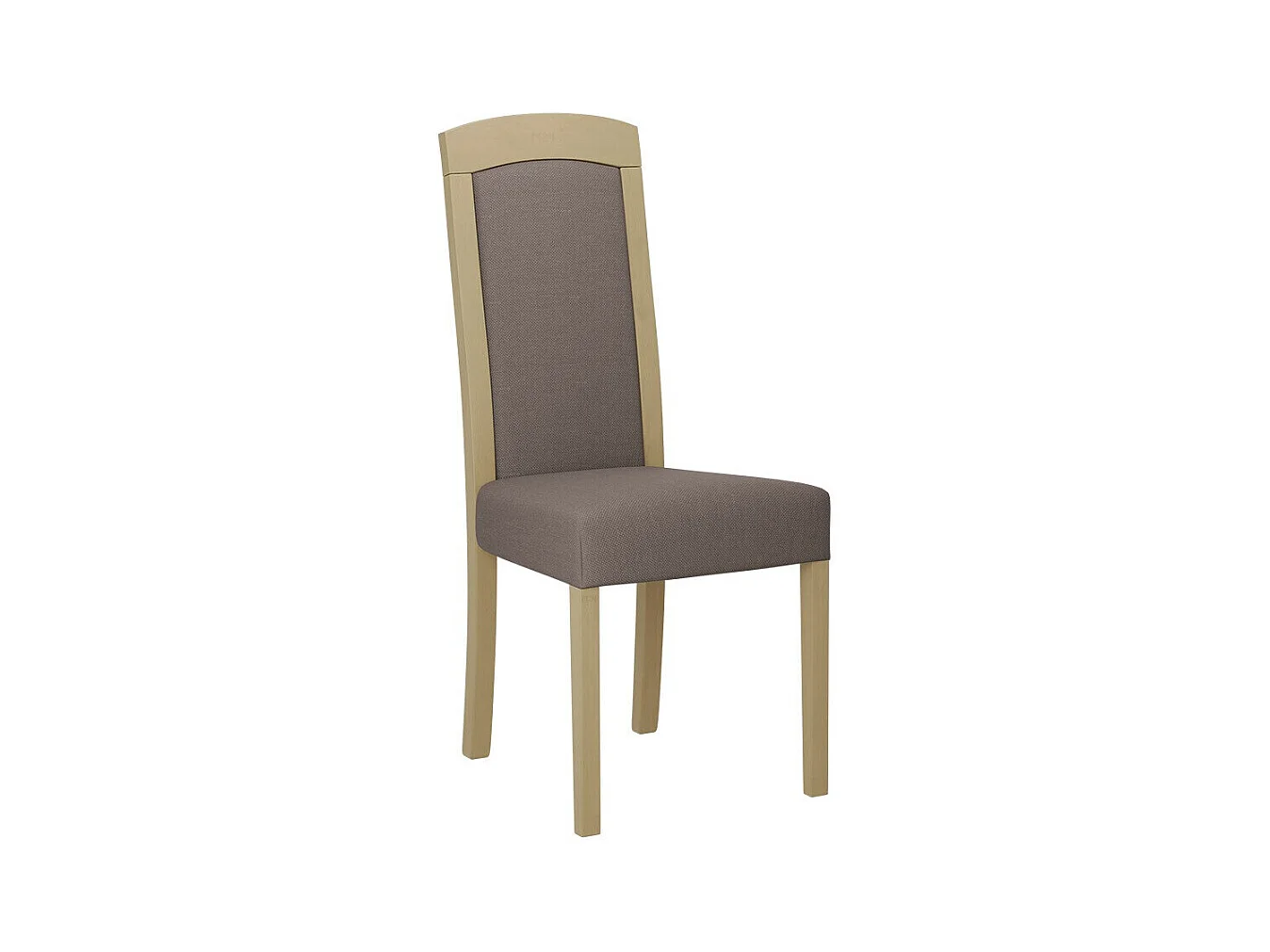 Silla Victorville 345, Roble Sonoma|Marrón, 96x45x41cm, Tapiz, De madera, Madera