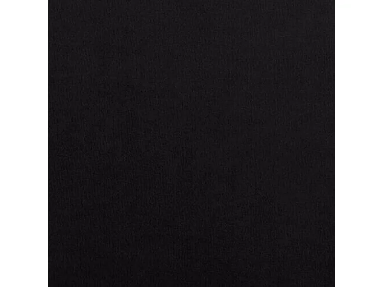 Fauteuil Columbus 125, Noir, 85x95x98cm, Tapisserie, Pieds: Métal, Mobilier déjà assemblé